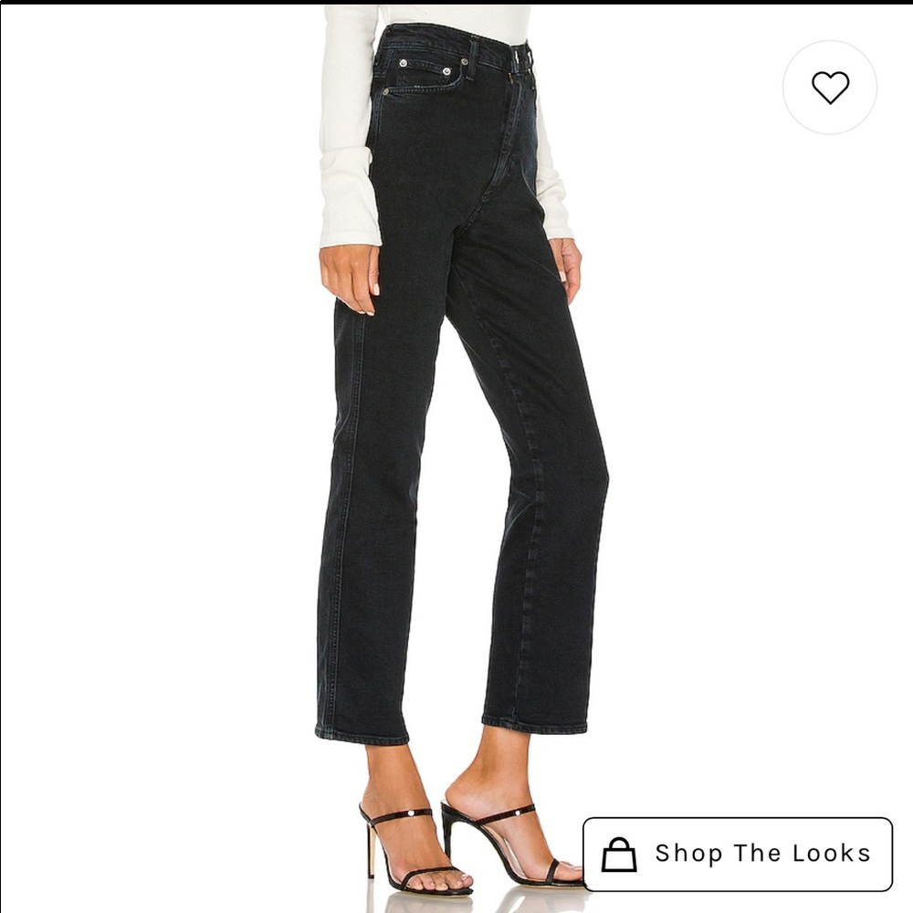 AGOLDE Pinch Waist High Rise Kick in Realm